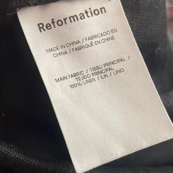 Reformation Frieda Linen Midi Dress - Picture 8 of 9